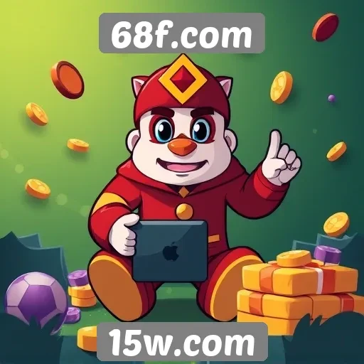 Experiência do usuário no site 68f.com